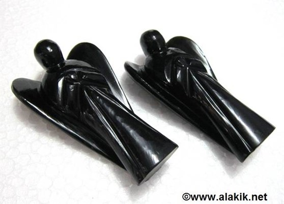 Picture of Black Obsidian 3 inch Angel