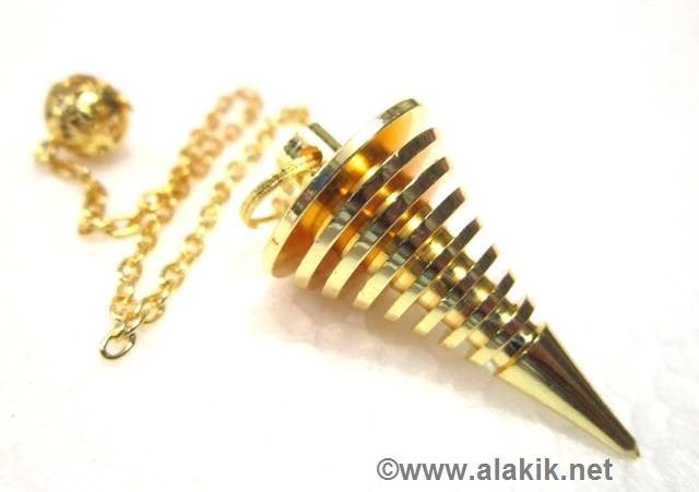 Picture of Golden Hard Coil pendulum