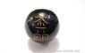 Picture of Black Obsidian Engrave USAI Reiki sphere, Picture 1