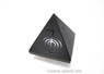 Picture of Black Obsidian Embossed USAI Reiki Pyramids , Picture 1