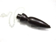 Picture of Rose Wood cone pot pendulum with chain