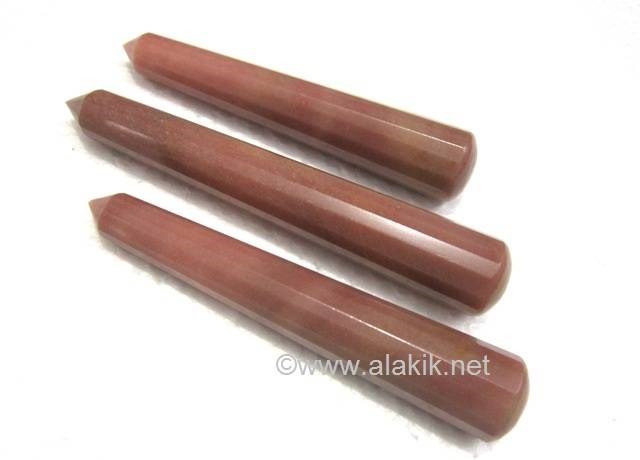 Picture of Pink Aventurine 16 Facet massage