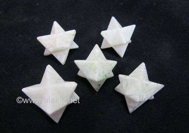 Picture of Scolecite Merkaba  Stars