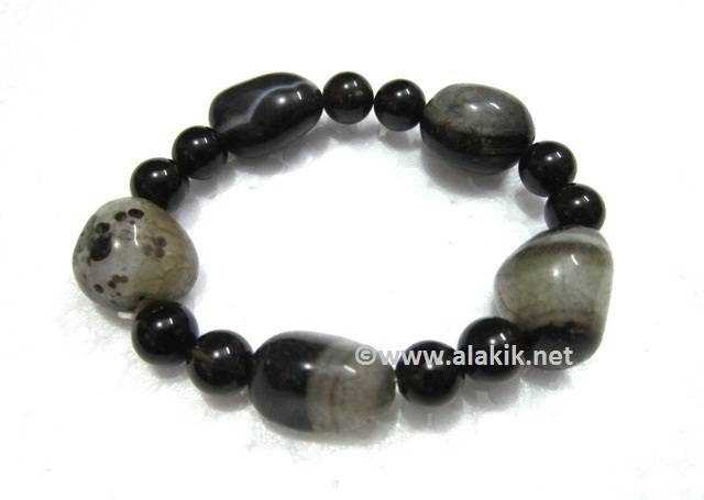 Picture of Solomon Agate Tumble Beads Bracelet