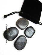 Picture of Black Obsidian Emboss Element Set with pouch
