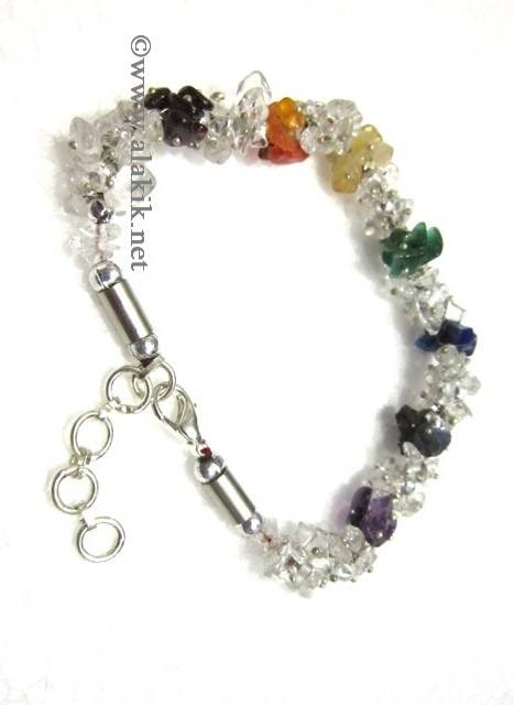 Picture of Crystal Chakra  FuseWire Bracelet