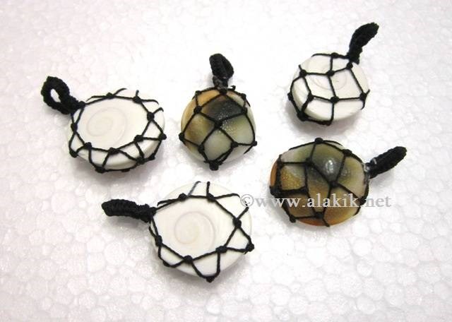 Picture of Gomti Chakra Netted Pendants