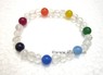 Picture of Chakra Crystal Beads 3x1 bracelet, Picture 1