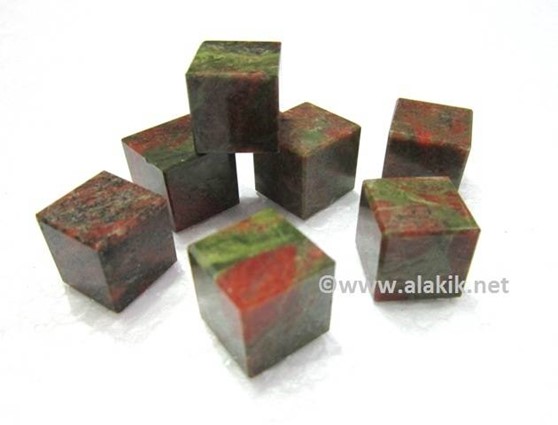 Picture of Unakite Cubes