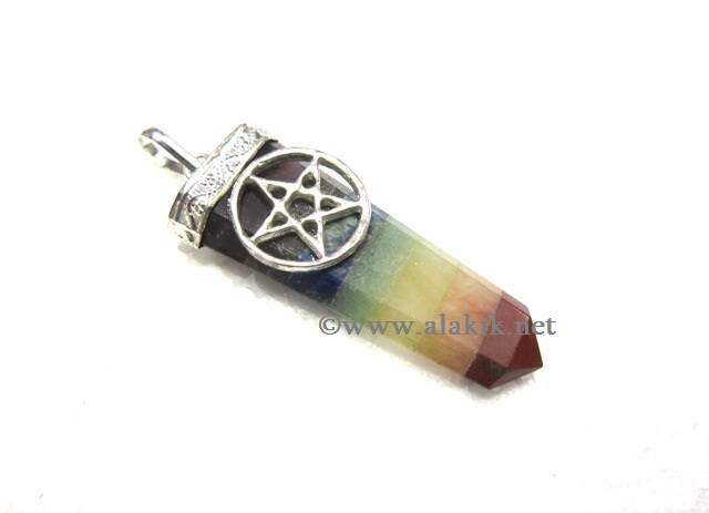 Picture of Chakra Bonded Flatstick with Pentacle Pendant