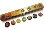 Picture of Chakra Emotion Disc Set with Engrave chakra box