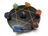 Picture of Pentagram Grid Disc with Chakra Tumble Set, Picture 1