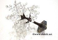 Picture of Crystal Tree with steam and orgone base