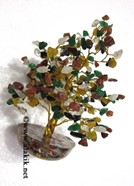 Picture of Multi Gemstone 300bds tree with orgone base