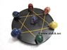 Picture of Pentagram Grid Disc with Chakra Skull Set, Picture 1