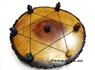Picture of Engrave Pentagram Wooden Disc with Chakra Ganesha Set, Picture 1