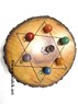 Picture of Engrave Sanskrit Wooden Disc with Chakra Ball set, Picture 1