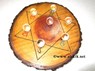 Picture of Engrave Sanskrit Wooden Disc with Crystal Balls, Picture 1