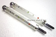 Picture of Chakra Selenite Healing wands with Amethyst Ball Pencil