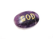 Picture of Amethyst GOD Pocket Stone