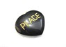 Picture of Black Jasper PEACE Pocket Heart Stone, Picture 1