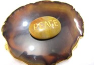Picture of Yellow Jade PEACE Pocket Stone