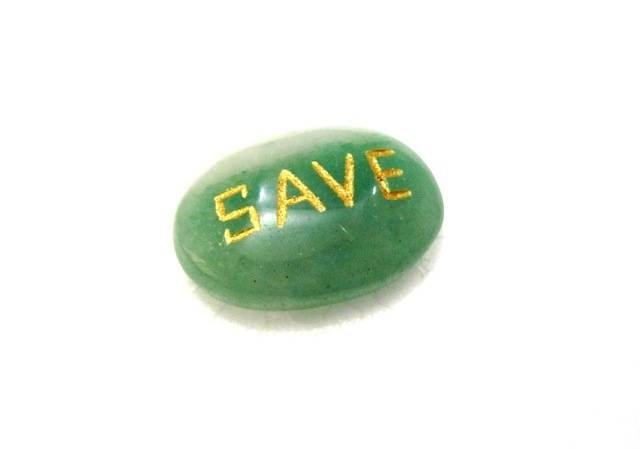 Picture of Green Aventurine SAVE Pocket Stone