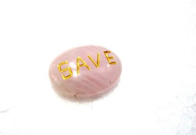 Picture of Rose Quartz SAVE Pocket Stone