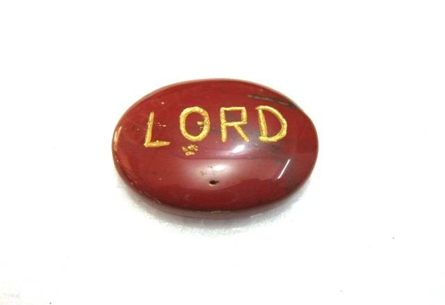 Picture of Red Jasper LORD Pocket Stone