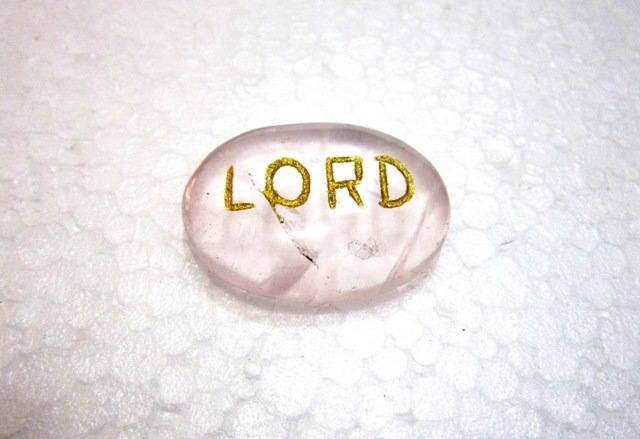 Picture of Rose Quartz LORD Pocket Stone