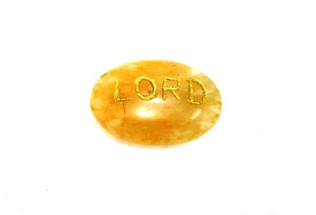 Picture of Yellow Jade LORD Pocket Stone