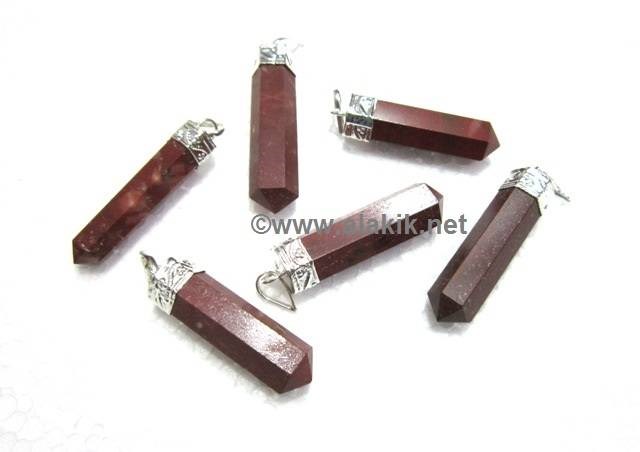 Picture of Red Jasper Cap Pencil Pendant