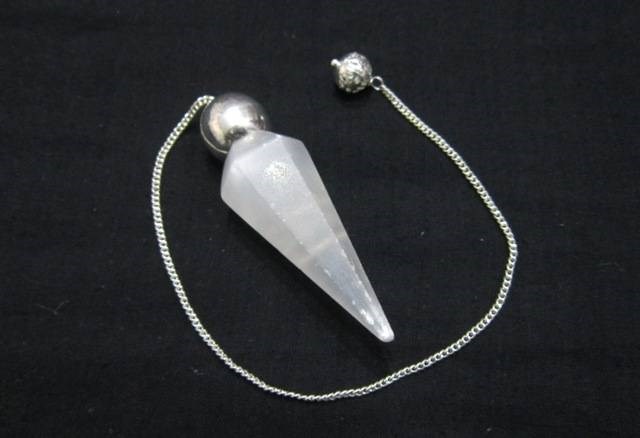 Picture of Silver Selenite Modular Pendulum