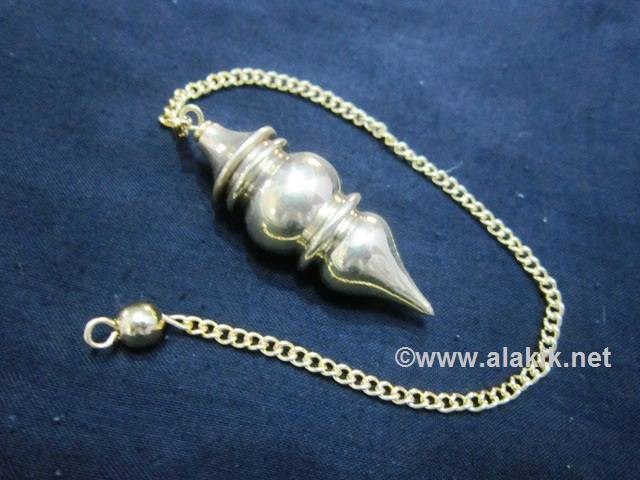 Picture of Golden Pointed Damru pendulum