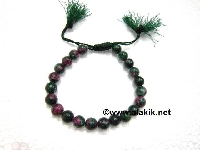 Picture of Ruby Fuchsite D-String Bracelet