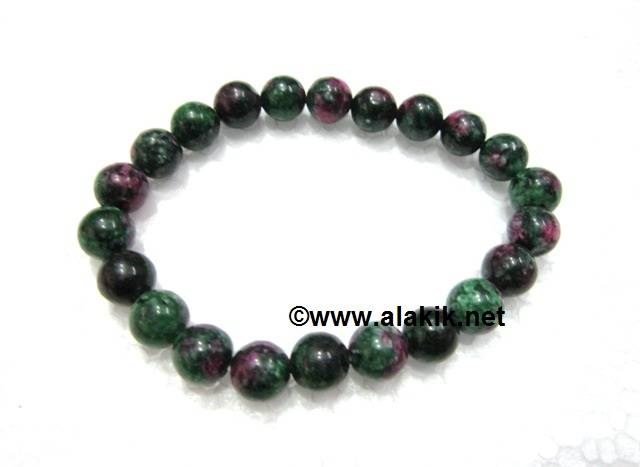 Picture of Ruby  Fuchsite Elastic Bracelet