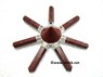 Picture of Red Jasper 7point Generator with Chakra Cabs, Picture 1