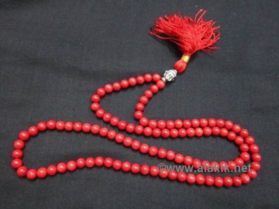 Picture of Coral Buddha Jap Mala