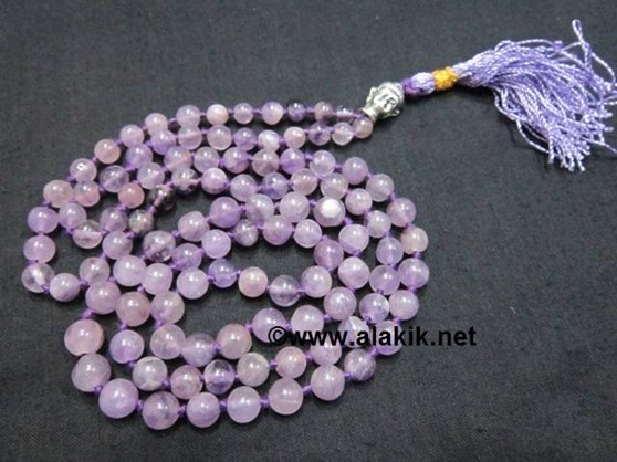 Picture of Amethyst Netted Buddha Jap Mala