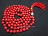 Picture of Red Coral Netted Buddha Jap Mala, Picture 1