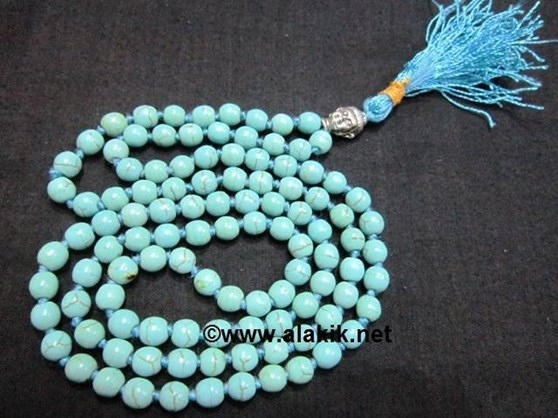 Picture of Tourquise Netted Buddha Jap Mala