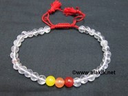 Picture of Crystal Quartz with 3ds string Anklet