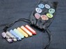 Picture of Chakra Single Terminated Pencil Set with Chakra colourful pouch, Picture 1