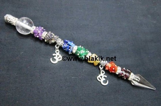 Picture of Chakra Fusewire Buddha with Om Healing Wand