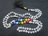 Picture of Crystal Quartz Netted 5buddha chakra Jap mala, Picture 1