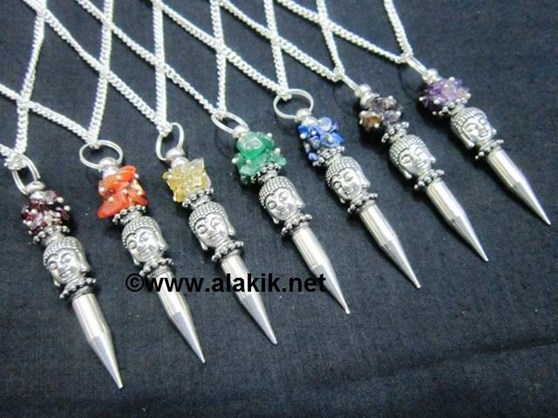 Picture of Chakra Buddha bullet Point Necklace Set