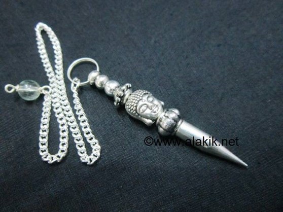 Picture of Metal Buddha bullet Point Pendulum
