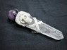 Picture of Crystal Massage Tibetan Skull Wand with Amethst ball, Picture 1