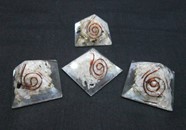 Picture of Baby Orgone Rainbow Moonstone Pyramid