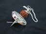 Picture of Crystal Chakra UFO Pendulum with Rudraksha, Picture 1